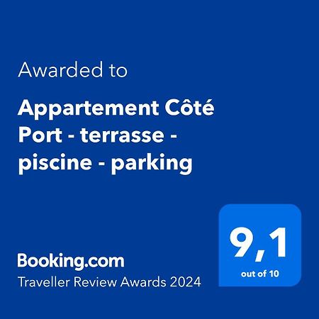 אגדה Cap'Nomad Studio Cote Port - Terrasse - Piscine - Parking מראה חיצוני תמונה